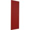 Ekena Millwork True Fit PVC Farmhouse/Flat Panel Combination Fixed Mount Shutters, Fire Red, 15W x 80H, PR TFP101FC15X080BR - alternate 12